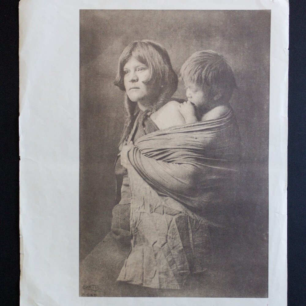 A HOPI MOTHER #132 Edward Sheriff Curtis Print